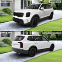 Full Headlight Taillight Precut Smoked PPF Tint Kit Film Overlay Fits Kia Telluride 2020 - 2025 - Bogar Tech Designs
