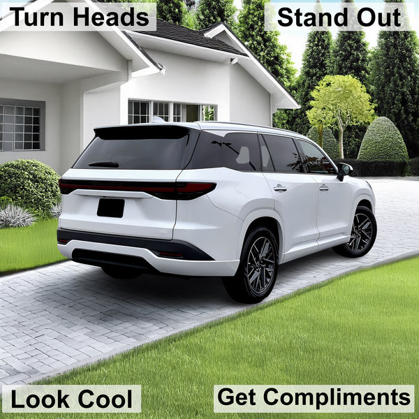 Full Headlight Taillight Precut Smoked PPF Tint Kit Film Overlay Fits Lexus TX 2024-2026
