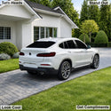 BMW X4 2022–2025 Dark Smoke Headlight & Taillight Tint Kit – Precut Vinyl Lens Overlays