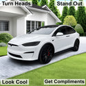 Full Headlight Taillight Precut Smoked PPF Tint Kit Film Overlay Fits Tesla Model X 2022-2025
