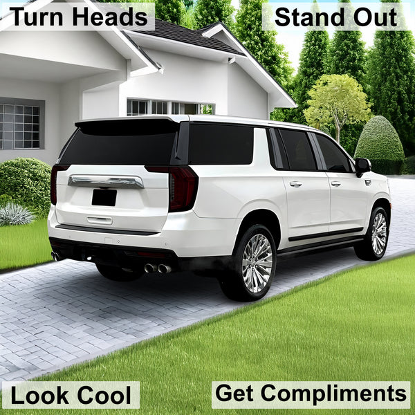 Full Headlight Taillight Precut Smoked PPF Tint Kit Overlay Film Fits GMC Yukon 2021 - 2024 - Bogar Tech Designs