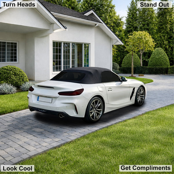 BMW Z4 2019–2026 Dark Smoke Headlight & Taillight Tint Kit – Precut Vinyl Lens Overlays