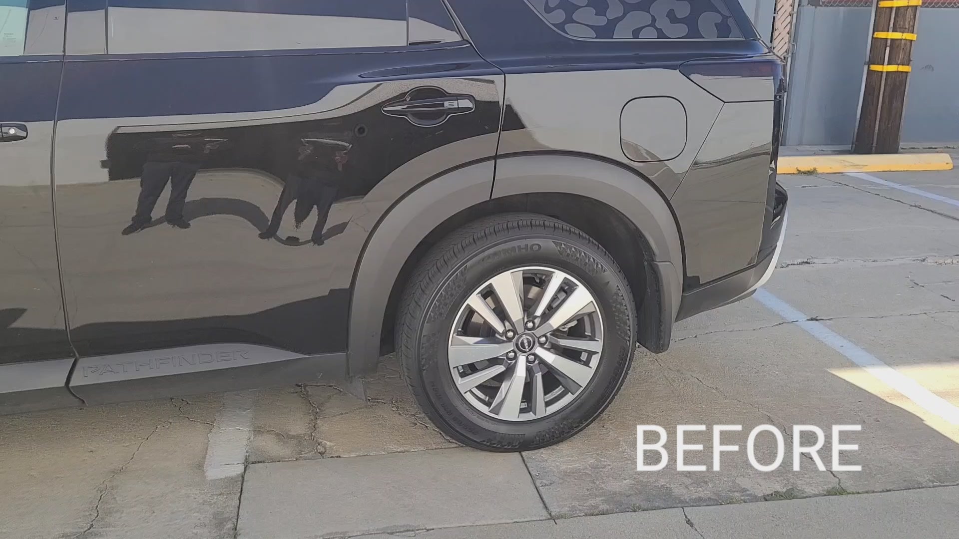 Nissan Pathfinder 2022-2026 Wheels Blackout Chrome Delete Kit – Precut Gloss Black Vinyl Overlays