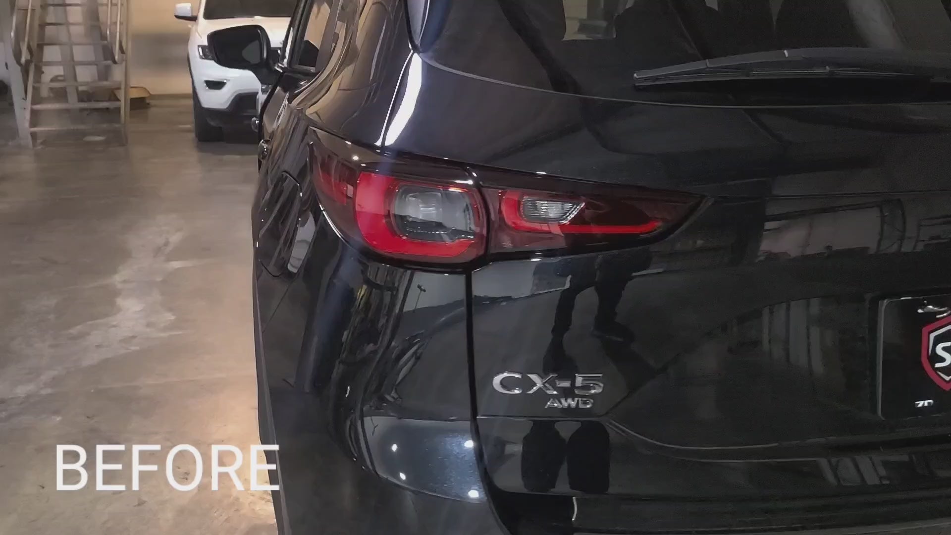 Full Headlight Taillight Precut Smoked PPF Tint Kit Film Overlay Fits Mazda CX-5 2022-2025