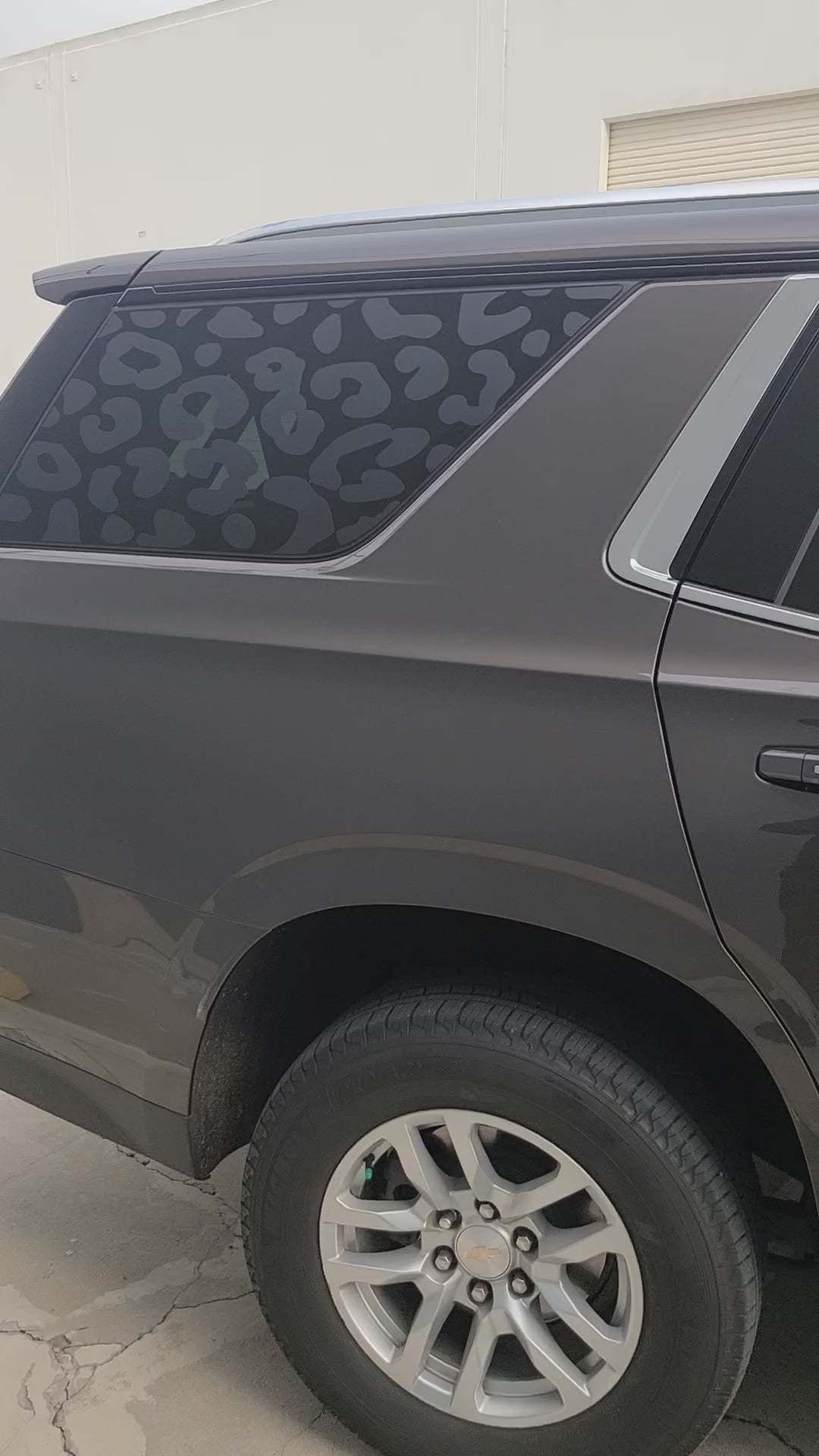 Precut Leopard Cheetah Cow Star Hearts Paws Butterfly Window Decal Stickers Fits Chevy Tahoe Yukon 2021 2022 2023 2024 2025