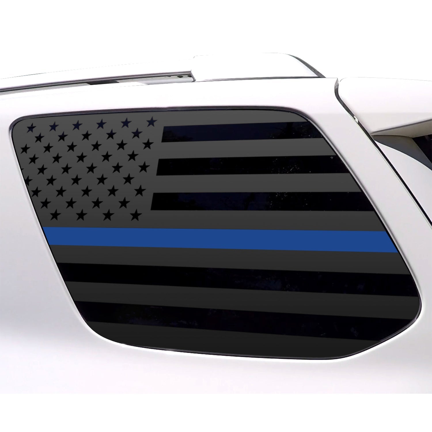 Precut Window American Flag Vinyl Decal Stickers Fits Toyota 4Runner 2010 - 20245th Generation - Bogar Tech Designs
