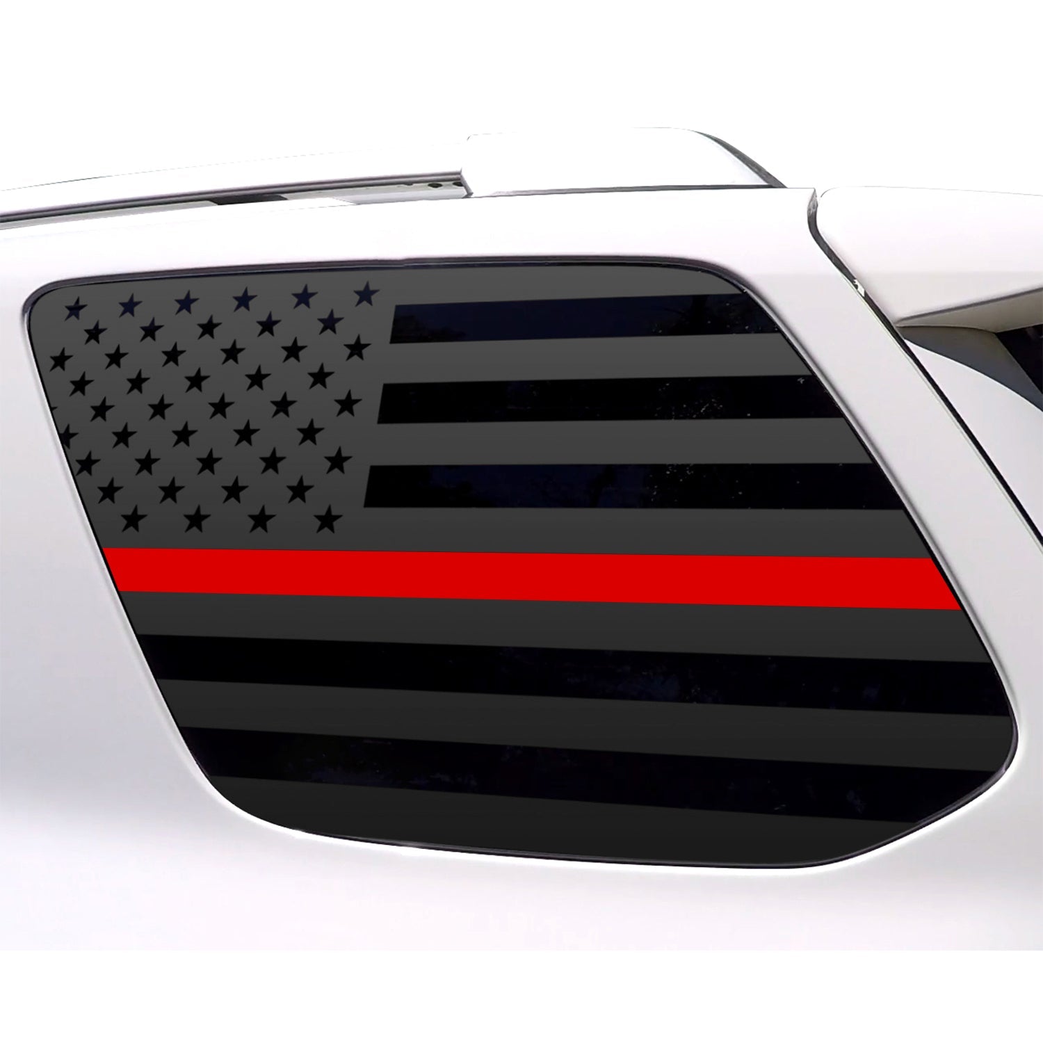 Precut Window American Flag Vinyl Decal Stickers Fits Toyota 4Runner 2010 - 20245th Generation - Bogar Tech Designs
