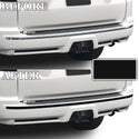 Vinyl Chrome Delete Wheel Sides Front Rear Bumper Trim Blackout Decal Stickers Overlay Film Fits Toyota 4Runner 2014-2024