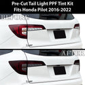 Full Headlight Taillight Precut Smoked PPF Tint Kit Film Overlay Fits Honda Pilot 2016 - 2022