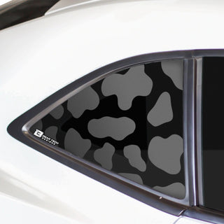 Precut Quarter Window Animal Cow Print Vinyl Decal Fits Chevrolet Camaro 2010-2015 - Tint, Paint Protection, Decals & Accessories for your Vehicle online - Bogar Tech Designs