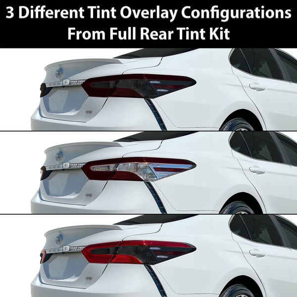 Complete Full Headlight and Taillight Precut Overlay Tint Kit with Tools Fits Toyota Camry 2018-2022 - Tint, Paint Protection, Decals & Accessories for your Vehicle online - Bogar Tech Design