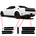 Tail Light Sidemarkers Reflector Precut Smoke Tint Kit Fits Dodge Challenger 2015-2022 - Tint, Paint Protection, Decals & Accessories for your Vehicle online - Bogar Tech Designs