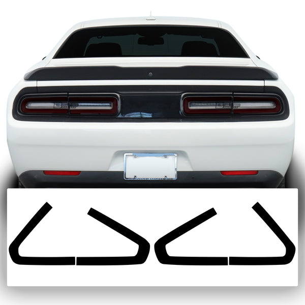 Tail Light Sidemarkers Reflector Precut Smoke Tint Kit Fits Dodge Challenger 2015-2022 - Tint, Paint Protection, Decals & Accessories for your Vehicle online - Bogar Tech Designs