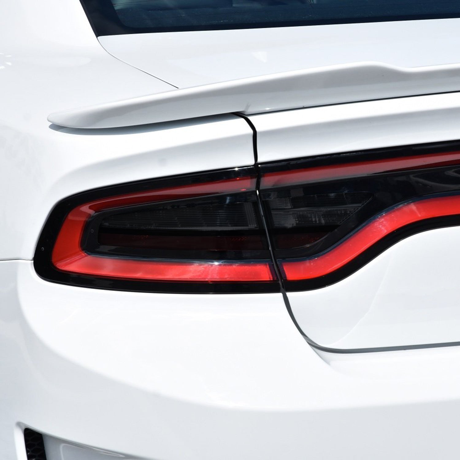 Dodge Charger Racetrack Tail Light Side Markers Headlight Precut Tint Kit Overlay Film 2015 - 2023 - Bogar Tech Designs