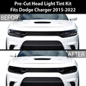 Dodge Charger Racetrack Tail Light Side Markers and Headlight Precut Tint Kit Cover Overlay - Tint, Paint Protection, Decals & Accessories for your Vehicle online - Bogar Tech Designs