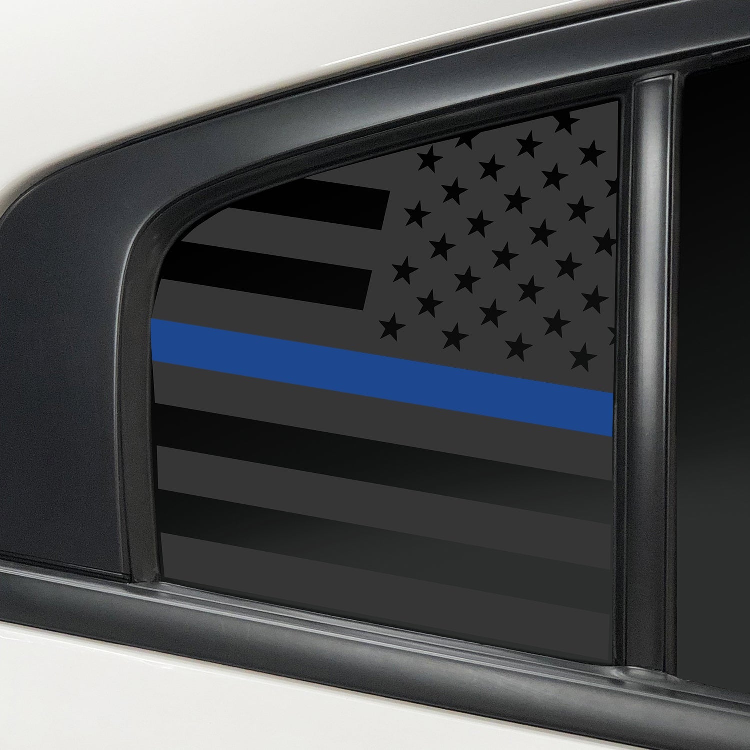 Quarter Window American Flag Vinyl Decal Stickers Fits Dodge Charger 2011 - 2023 - Bogar Tech Designs
