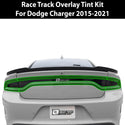 Dodge Charger Racetrack Tail Light Side Markers Headlight Precut Tint Kit Overlay Film 2015 - 2023 - Bogar Tech Designs