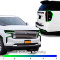 Full Headlight Taillight Precut Smoked PPF Tint Kit Film Overlay Fits Chevy Tahoe Suburban 2021+