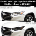 Full Headlight Taillight Precut Smoked PPF Tint Kit Film Overlay Fits Chevy Traverse 2018 - 2021