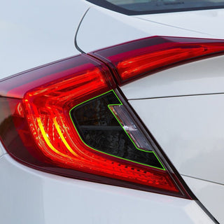 Fog Tail Light Reflector Sidemarker Smoke Tint Overlay Fits Civic Sedan 2016-2021 - Tint, Paint Protection, Decals & Accessories for your Vehicle online - Bogar Tech Designs