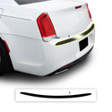 Vinyl Chrome Delete Sides Front Rear Bumper Trim Blackout Decal Stickers Overlay Film Fits Chrysler 300 2015-2023