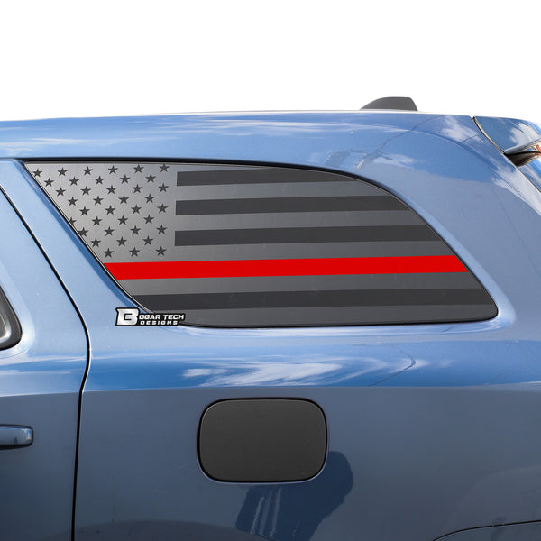 Precut Window American Flag Vinyl Decal Fits Dodge Durango 2014-2022 - Tint, Paint Protection, Decals & Accessories for your Vehicle online - Bogar Tech Designs