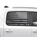 American Flag Side Window Vinyl Decal Stickers Fits Dodge Ram 2019 2020 2021 2022 2023