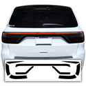 Tail Light Race Track Bat Vinyl Overlay Decal Sticker Film Fits Dodge Durango 2014 - 2022 Gloss - Bogar Tech Designs