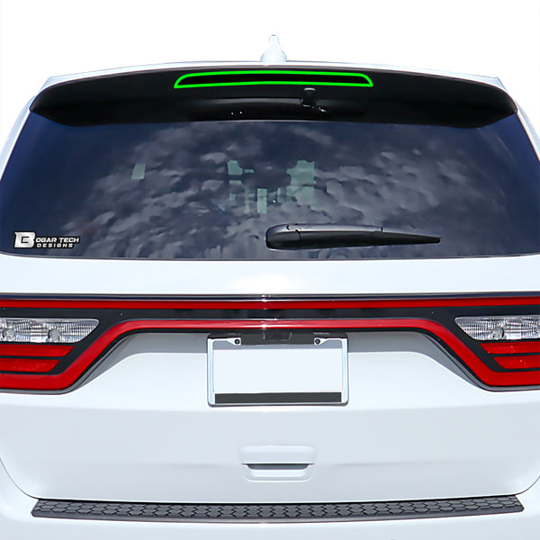 Tinted Racetrack Fog Light Taillight Third Brake Light Sidemarker Overlay Tint Covers Fits Dodge Durango 2014-2022 - Tint, Paint Protection, Decals & Accessories for your Vehicle online - Bog