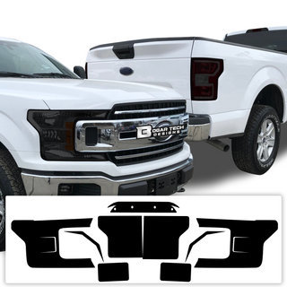 Complete Full Headlight and Taillight Precut Overlay Tint Kit Fits Ford F150 2018-2020 - Tint, Paint Protection, Decals & Accessories for your Vehicle online - Bogar Tech Designs