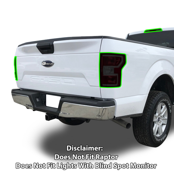 Complete Full Headlight and Taillight Precut Overlay Tint Kit Fits Ford F150 2018-2020 - Tint, Paint Protection, Decals & Accessories for your Vehicle online - Bogar Tech Designs