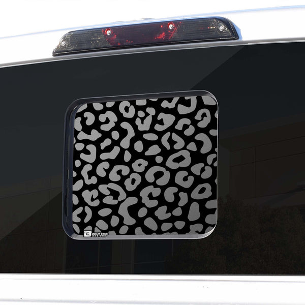 Rear Middle Window Leopard Print Vinyl Decal Fits F150 F250 F350 - Tint, Paint Protection, Decals & Accessories for your Vehicle online - Bogar Tech Designs