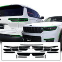 Headlight Taillight Precut Smoked PPF Tint Kit Film Overlay Fits Jeep Grand Cherokee 2022 2023