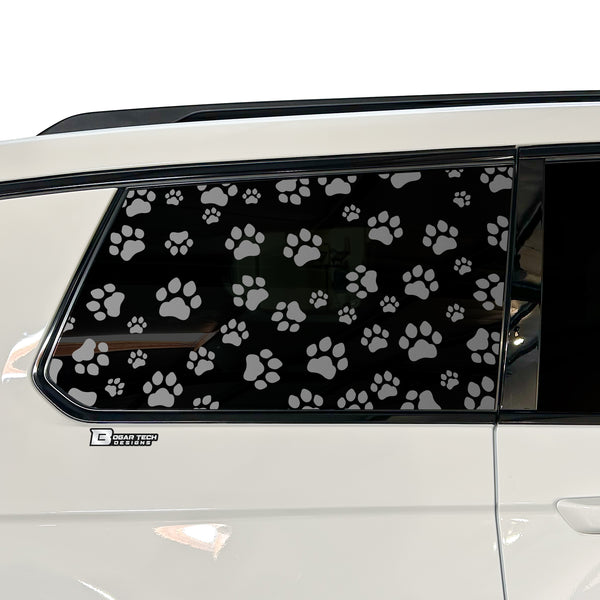 Animal Leopard Cheetah Cow Paw Heart Star Butterfly Window Vinyl Decal Stickers Fits Jeep Grand Cherokee L 2021 2022 2023 2024