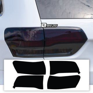 Tinted Taillight Third Brake Rear Bumper Reflector Light Overlay Tint Covers Fits Jeep Grand Cherokee 2014-2021 - Tint, Paint Protection, Decals & Accessories for your Vehicle online - Bogar 