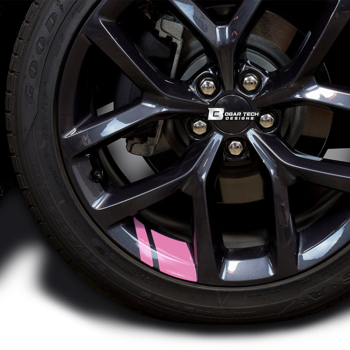 Wheel Rim Decal Stickers Stripes for 18" - 20" Wheels - Bogar Tech Designs