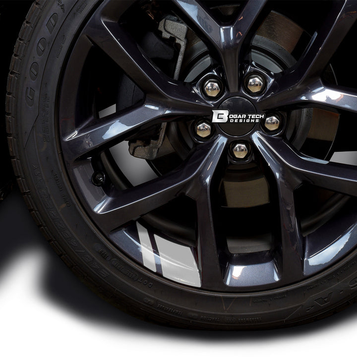 Wheel Rim Decal Stickers Stripes for 18" - 20" Wheels - Bogar Tech Designs