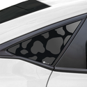 Precut Animal Cow & Leopard Vinyl Print Decals Rear Side Quarter Window Fits Honda Civic Sedan & Hatchback 2022 - Present - Tint, Paint Protection, Decals & Accessories for your Vehicle onlin