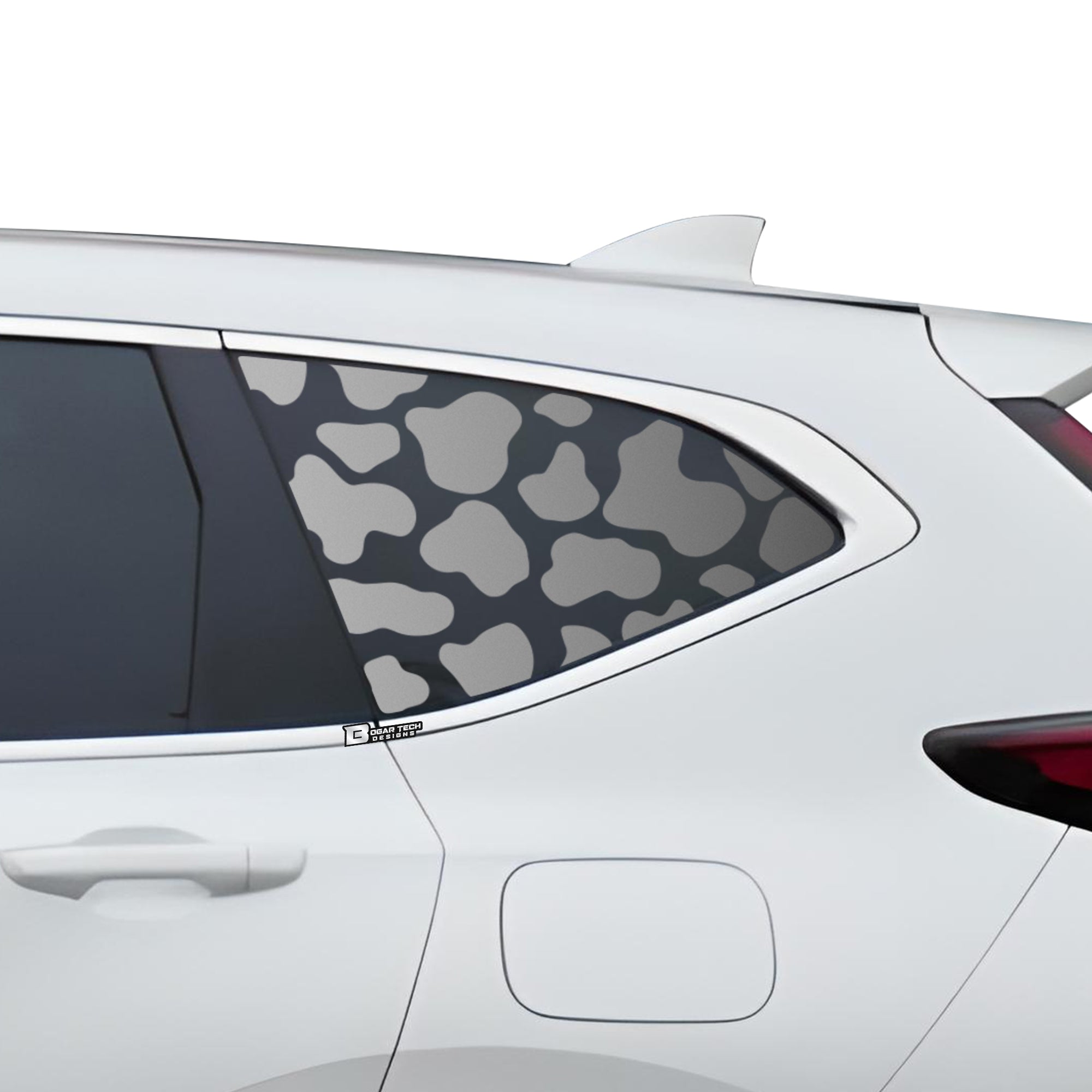 Animal Leopard Cow Window Vinyl Decal Stickers Fits Honda CR - V 2017 - 2022 - Bogar Tech Designs