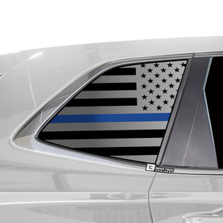 Buy thin-blue-line American Flag Window Vinyl Decal Stickers Fits Honda CR-V 2023 2024