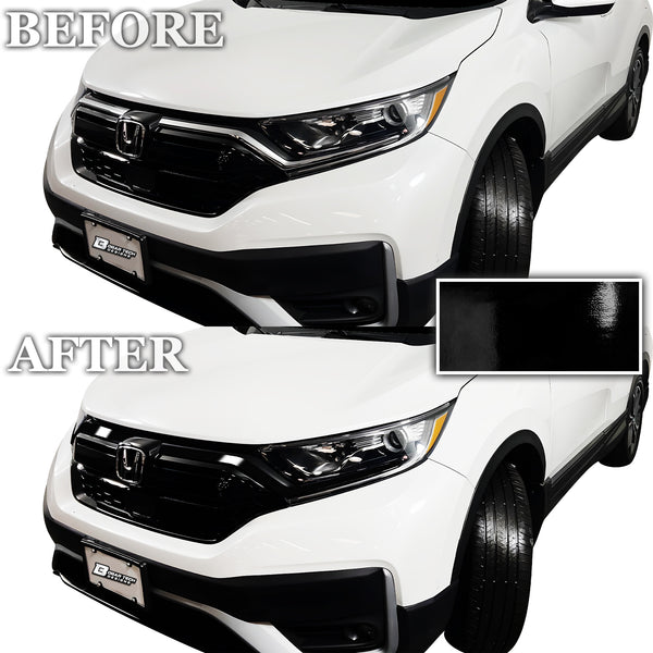 Vinyl Chrome Delete Wheel Sides Front Rear Trunk Trim Blackout Decal Stickers Overlay Film Fits Honda CR-V 2017-2022