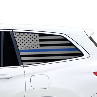 Buy thin-blue-line American Flag Window Vinyl Decal Stickers Fits Honda Pilot 2016 - 2022