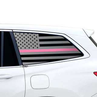 Buy thin-pink-line American Flag Window Vinyl Decal Stickers Fits Honda Pilot 2016 - 2022