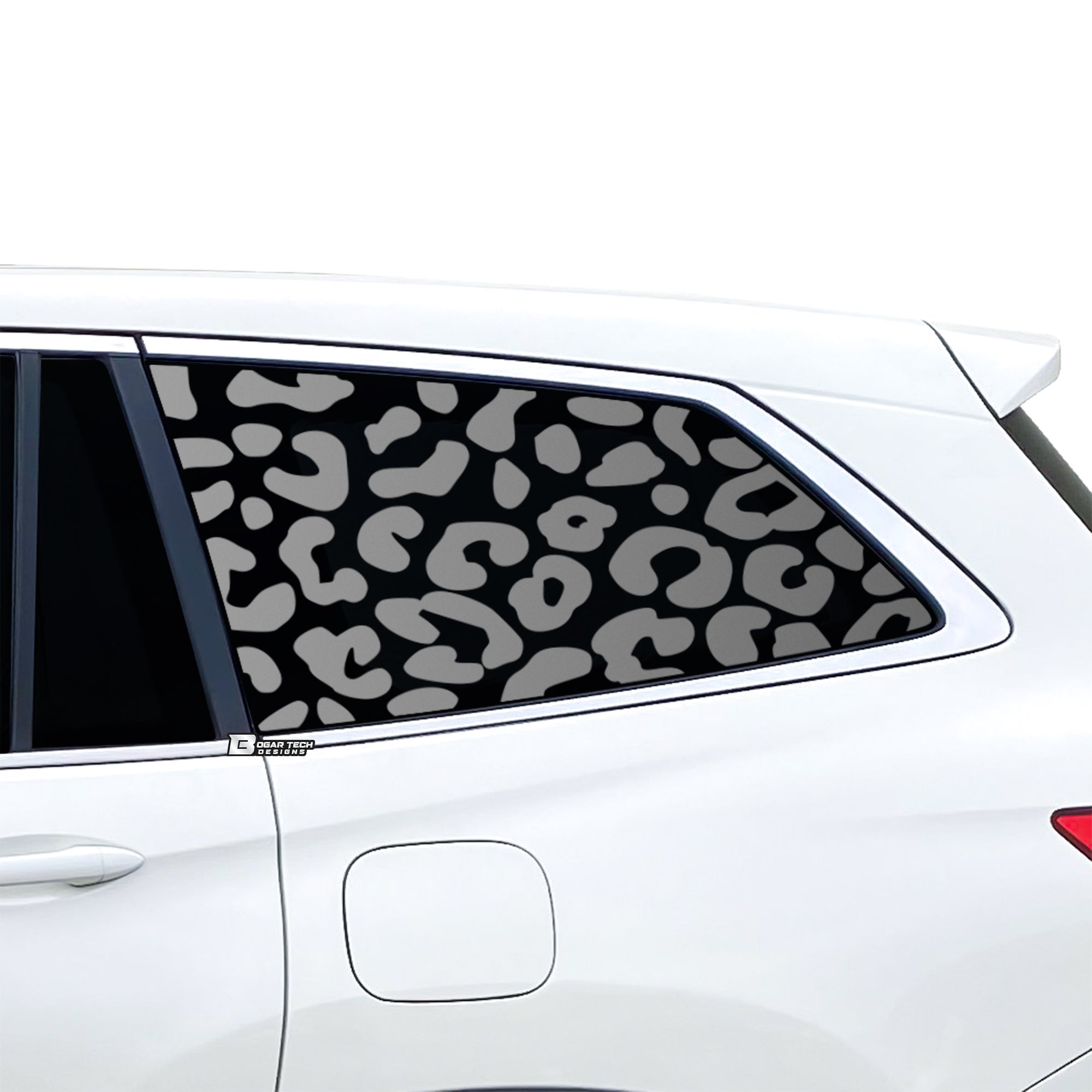 Animal Leopard Cow Paw Heart Window Vinyl Decal Stickers Fits Honda Pilot 2016 - 2022 - Bogar Tech Designs