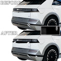 Vinyl Chrome Delete Wheel Front Rear Bumper Trim Blackout Decal Stickers Overlay Film Fits Hyundai Ioniq 5