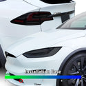 Full Headlight Taillight Precut Smoked PPF Tint Kit Film Overlay Fits Tesla Model X 2022 2023