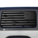 American Flag Window Vinyl Decal Stickers Fits Jeep Wrangler JL 2 Door 2018 2019 2020 2021 2022 2023 2024 Blue Red Pink Green Line