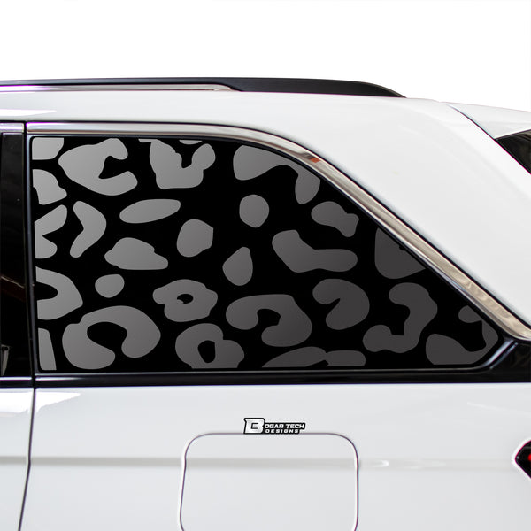 Animal Leopard Cheetah Cow Paw Heart Star Butterfly Window Vinyl Decal Stickers Fits Jeep Grand Cherokee 2022-2026