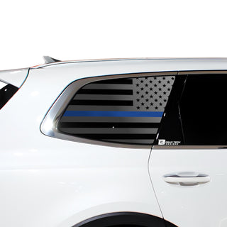 Buy thin-blue-line American Flag Window Vinyl Decal Stickers Fits Kia Telluride 2020 2021 2022 2023 2024