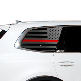 Buy thin-red-line American Flag Window Vinyl Decal Stickers Fits Kia Telluride 2020 2021 2022 2023 2024